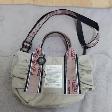 THEATRE PRODUCTS 프릴 숄더백 S 사이즈