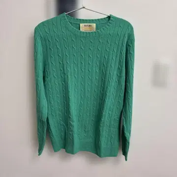 캐시미어 100% 남성용 케이블 니트 스웨터