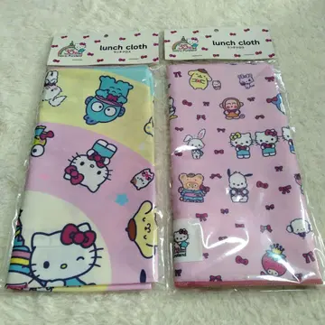 미개봉 새상품 산리오 퓨로랜드 35주년 런치 크로스 2개