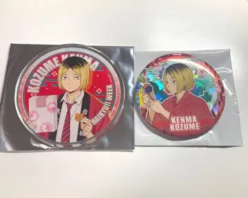 하이큐!! 위크 캔뱃지 코스터 코즈메 켄마