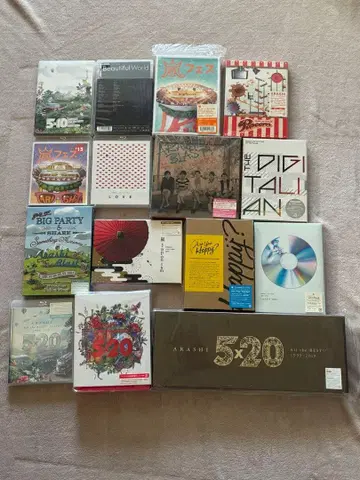 아라시 ARASHI DVD & 팜플렛 묶음 판매