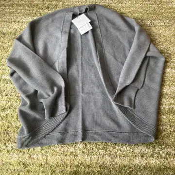 YONFA 용파 홀 가먼트 돌먼 가디건 그레이