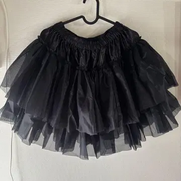 블랙 튤 파니에 M 사이즈