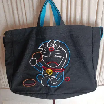 그라니프 도라에몽 자수 토트백
