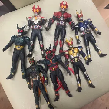 가면라이더 아기토 피규어 7체 세트