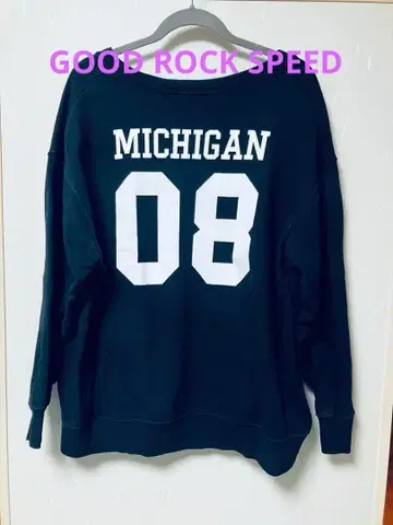 별주 GOOD ROCK SPEED 넘버링 맨투맨