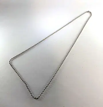 실버 925 볼 체인 목걸이