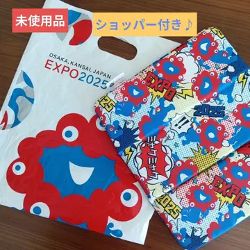 미사용 쇼핑백 포함 EXPO 2025 쿠션