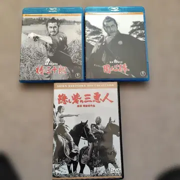 구로사와 아키라 작품 3작품 블루레이 DVD 컬렉션