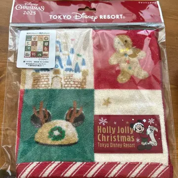 도쿄 디즈니 리조트 크리스마스 타월 2025