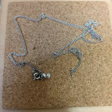 실버 크로스 키헤이 목걸이