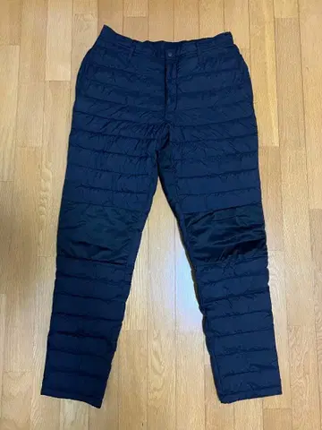 블랙 겨울용 골프 팬츠