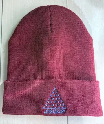 LOVE EAR ART 니트 모자 기무라 타쿠야 시착만 한 상품