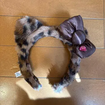 유니버셜 레오파드 무늬 머리띠