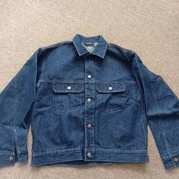 GLOBAL WORK 데님 자켓 M 인디고 블루