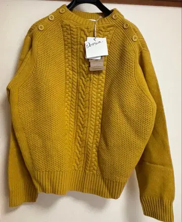 미사용 새상품! 데셍 해밀턴 라무스 울 워셔블 니트