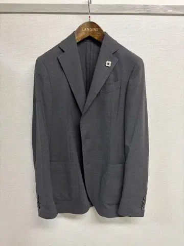 새상품급 라르디니 LARDINI 다크 그레이 테일러드 자켓 44