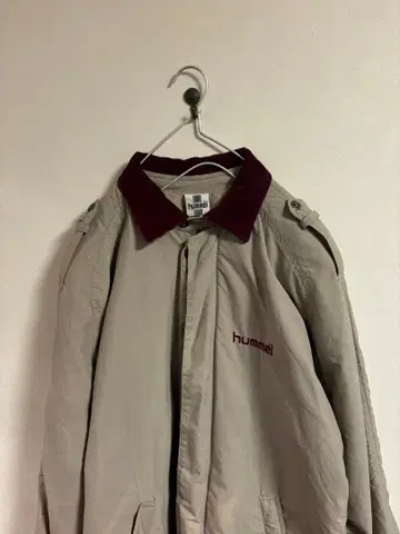 hummel 험멜 빈티지 옷깃 코듀로이 충전솜 코트