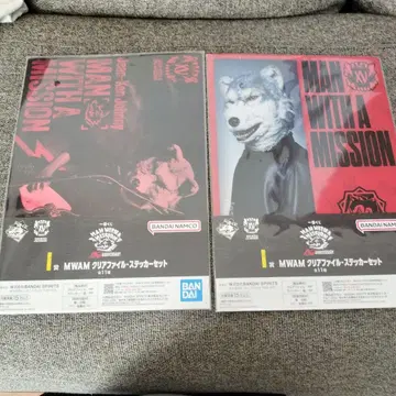 맨위즈 1등 복권 쟝켄 조니, 클리어 파일 스티커 세트