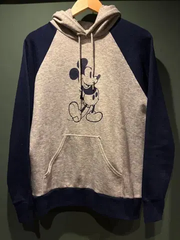 80s Disney mickey 미키마우스 빈티지 후드티