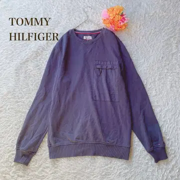 타미힐피거 [ S ] 네이비 트레이닝복 캐주얼 프론트 포켓