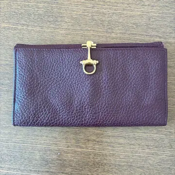 OTTINO 다크 퍼플 3단 폴더형 지갑