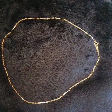 골드톤 심플 체인 목걸이