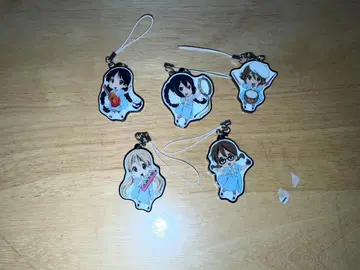 케이온! 아크릴 스트랩 세트 유이 아즈사 리츠 미오 무기