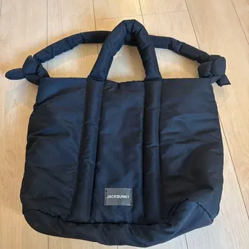 JACKBUNNY 블랙 토트백