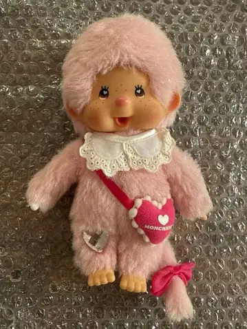 2012년 출시 하트 아이즈 몬치치 핑크 중고 귀중 봉제 인형