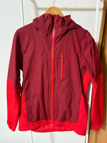 마운틴 하드웨어 마운틴 후드티 레드