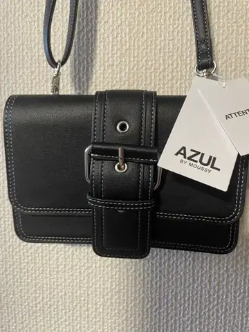 이번 시즌 신상품 AZUL by MOUSSY 블랙 숄더백 F