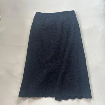 opaque.clip 네이비 레이스 타이트 스커트