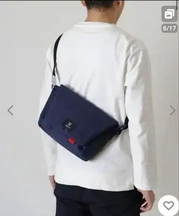 MILESTO 메신저 백 S 네이비