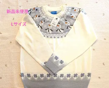 미사용 새상품 노르딕 올라프 스웨터