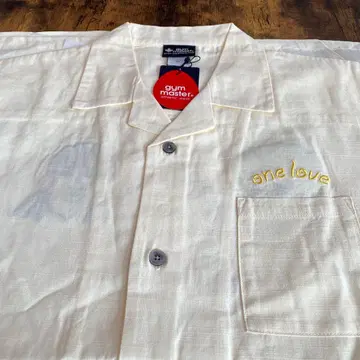 gym master XL 반팔 셔츠 one love