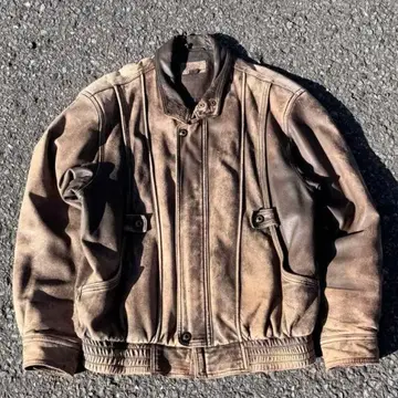 빈티지 90s 가죽 자켓 램 가죽