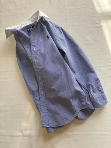 랄프 로렌 체크 셔츠 여성용 S 150