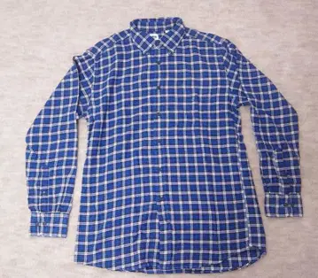 체크 무늬 긴팔 셔츠 2