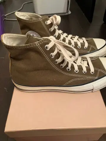 ConverseAddictChuckTaylor 캔버스 하이 올리브