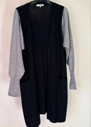 suncoo 롱 가디건 TU 블랙 그레이