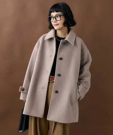 익일 배송 가능 비버 미들 코트 스텐카라 코트