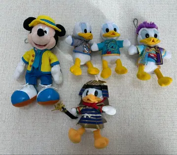 디즈니 리조트 Disney 봉제 인형 키링 도날드 미키