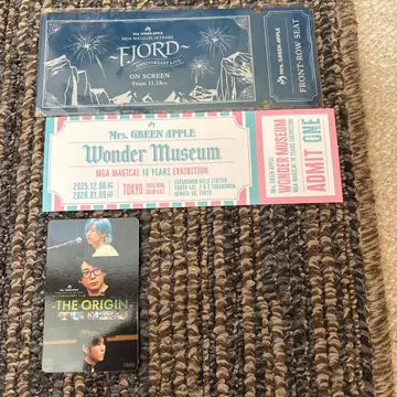 미세스 Mrs. GREEN APPLE 10주년전 입장권 세트