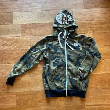 THE NORTH FACE 카모플라쥬 후드티 M