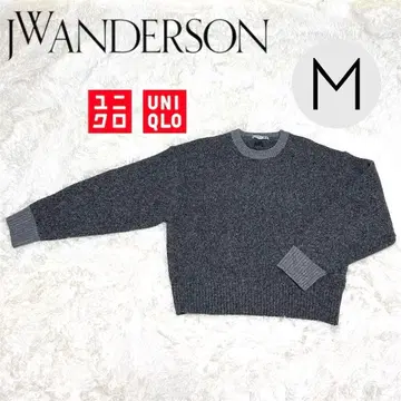 유니클로 JWANDERSON 수플레얀 컬러믹스 크루 스웨터 M