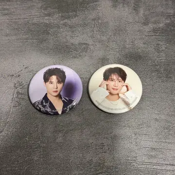 JX 팬미팅 Hug and Love 랜덤 복권 준수 캔뱃지 세트