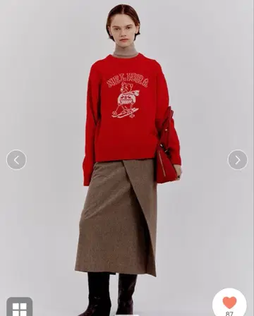 Mila Owen / 밀라 오웬 아지메 스트레이트 스커트