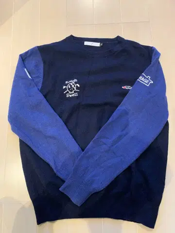 Rough & Swell 네이비 블루 스웨터