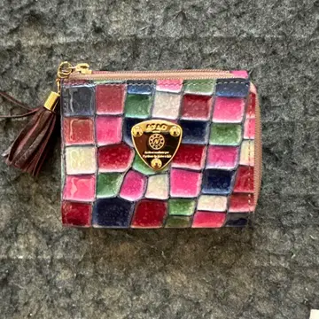 ATAO 모자이크 타일 접이식 지갑